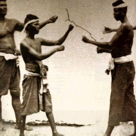 Siamese Boxing - The original source of Okinawa-te [Ti'gwa/手小]?