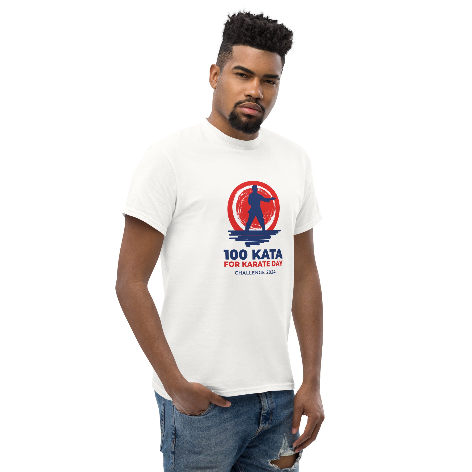 100 Karate Kata Challenge 2024 official tshirt 1