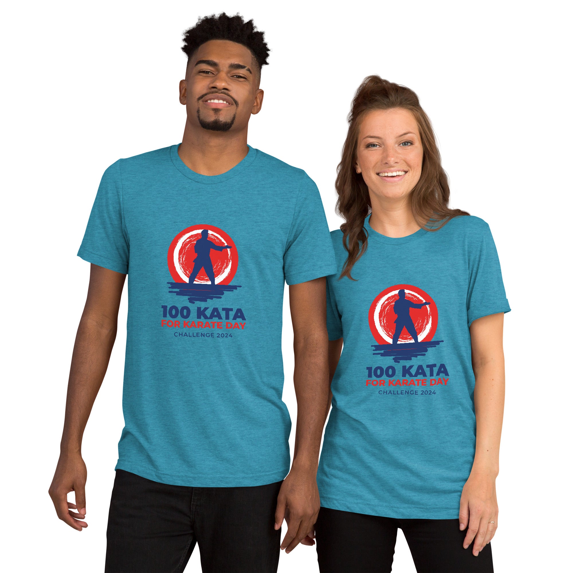 100 Karate Kata Challenge 2024 official tshirt 2