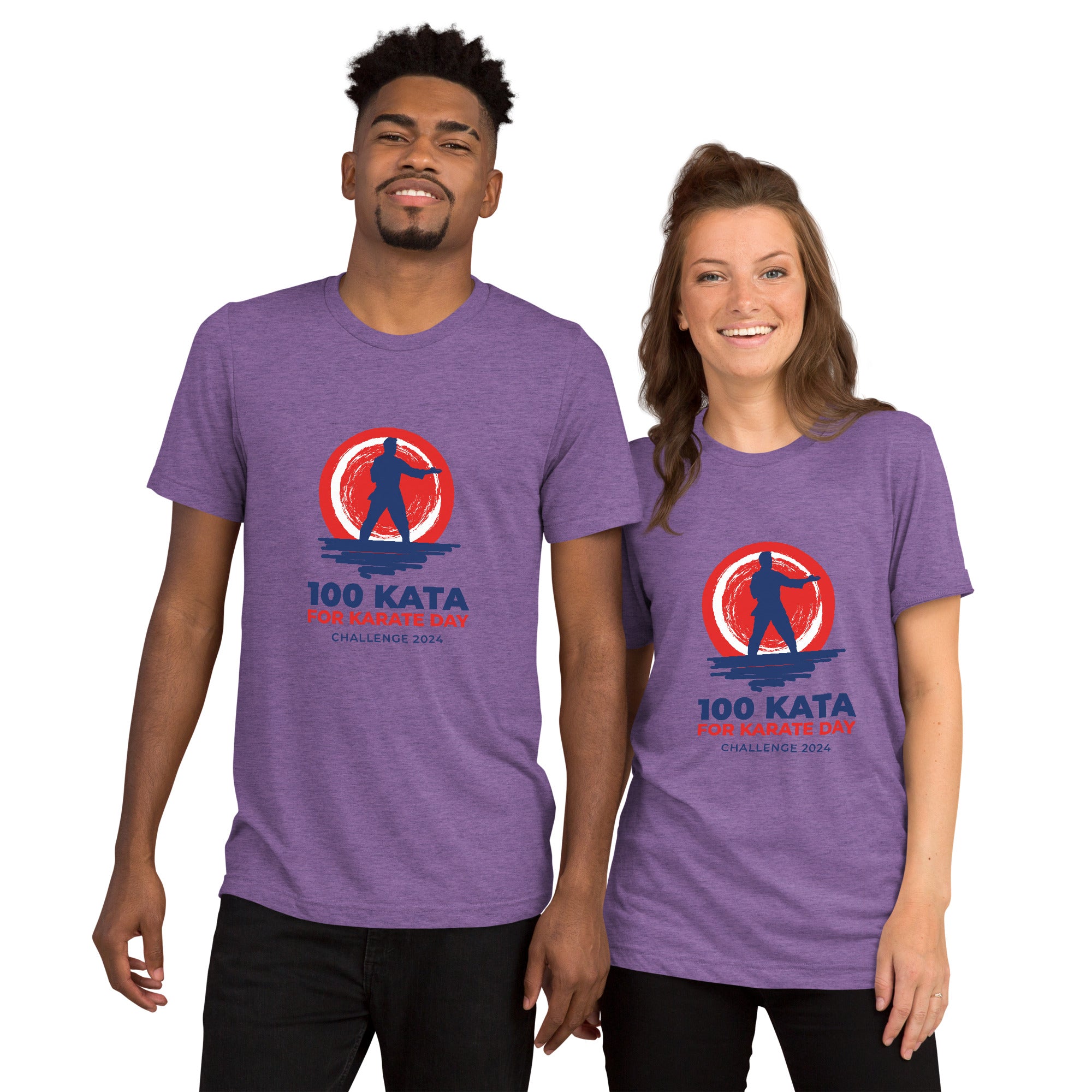 100 Karate Kata Challenge 2024 official tshirt 2