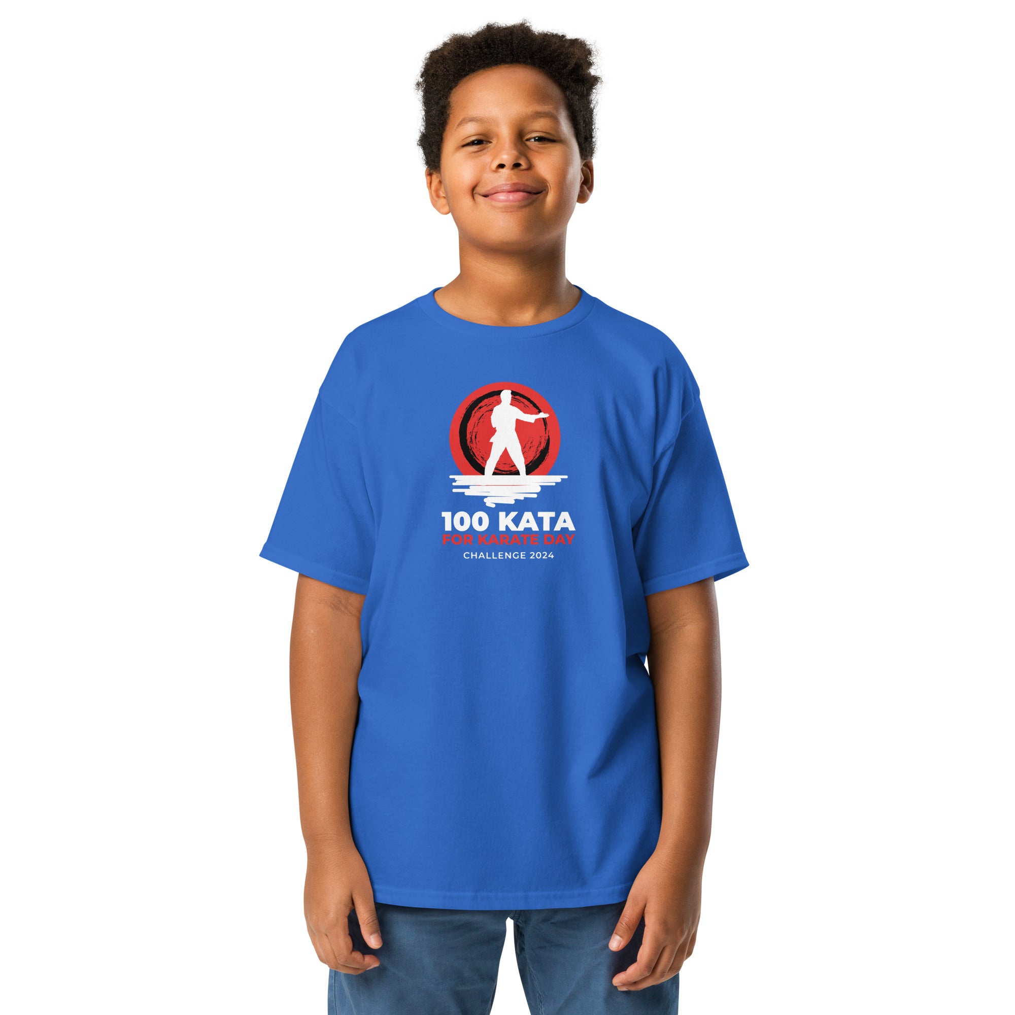 100 Karate Kata Challenge 2024 official tshirt Youth