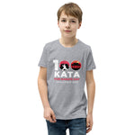 Load image into Gallery viewer, 2023 100 Karate Kata official Youth t-shirt 01
