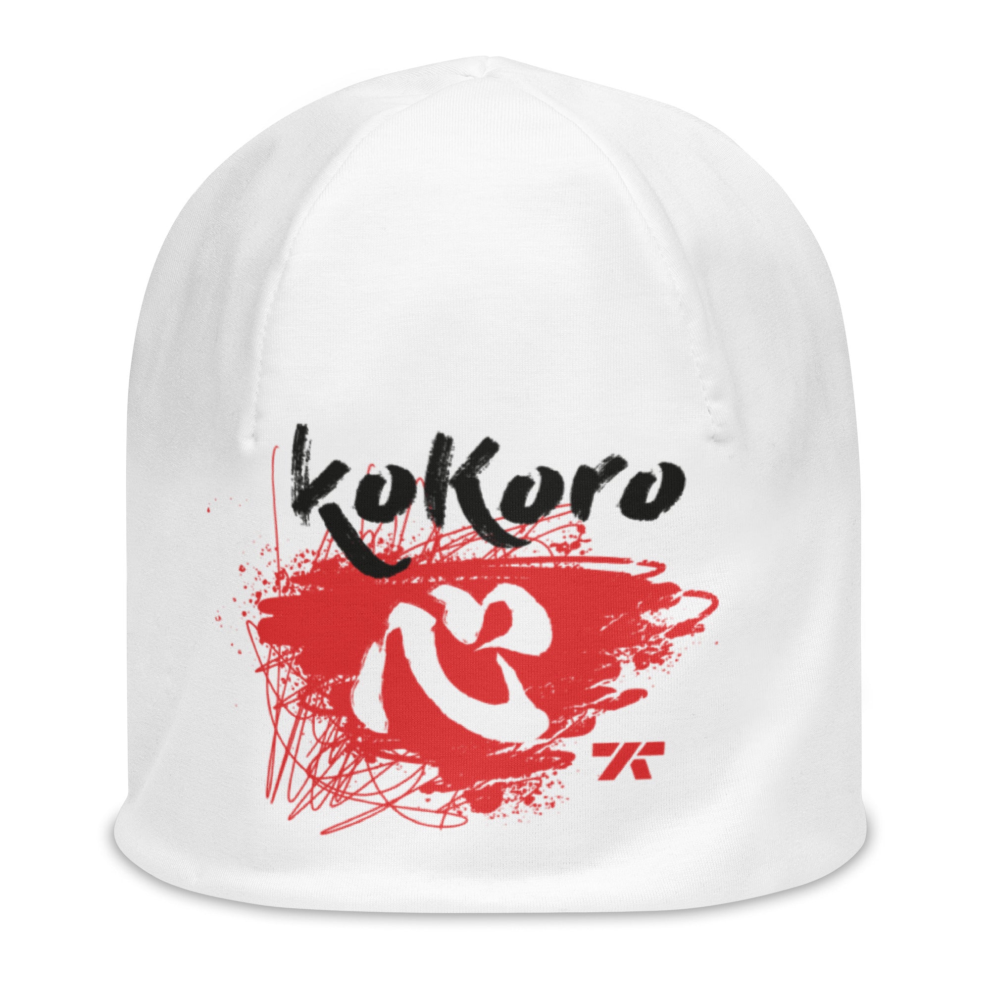 Kokoro Is Astylish Heart Logo. Kokoro Is From Japanese Language